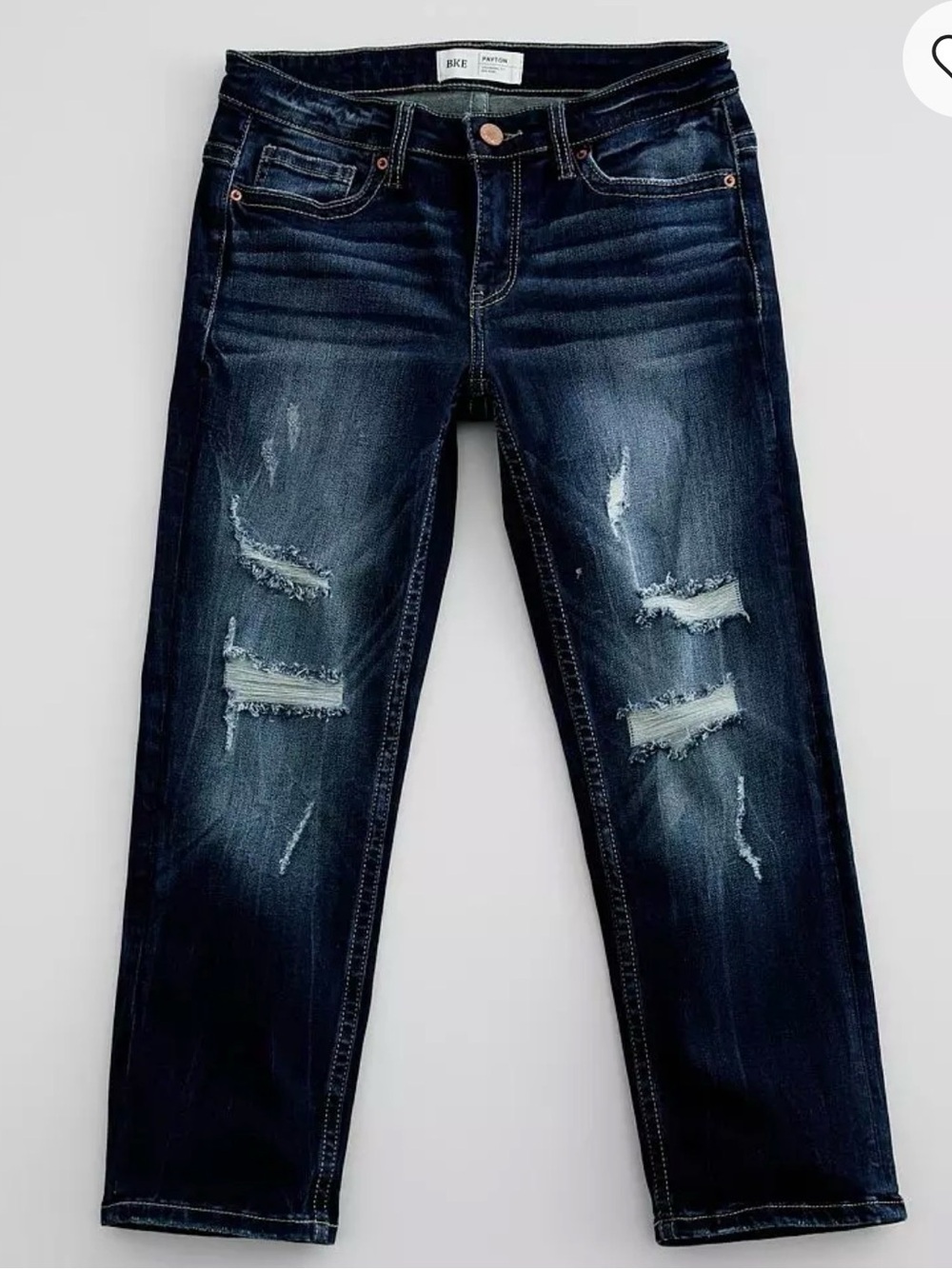 Payton Stretch Cropped Jeans in Trudeau 3